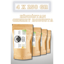 Castro Hindistan Cherry Robusta Kahve 1000 Gr.(4x250 Gr)